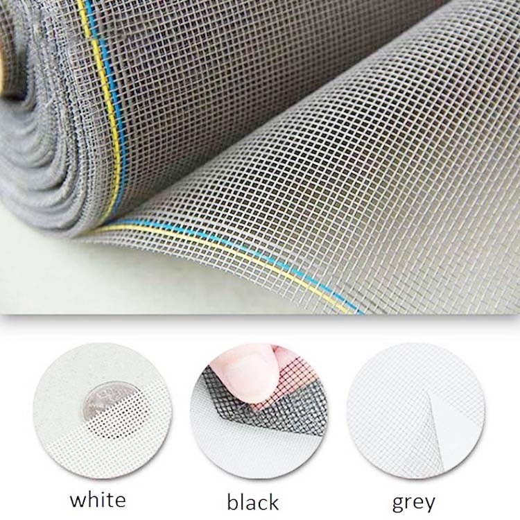 Roll Up 18*16 Mesh Fiberglass Mosquito Screen Mesh Anti Fly Insect Glass Fiber Window Screen