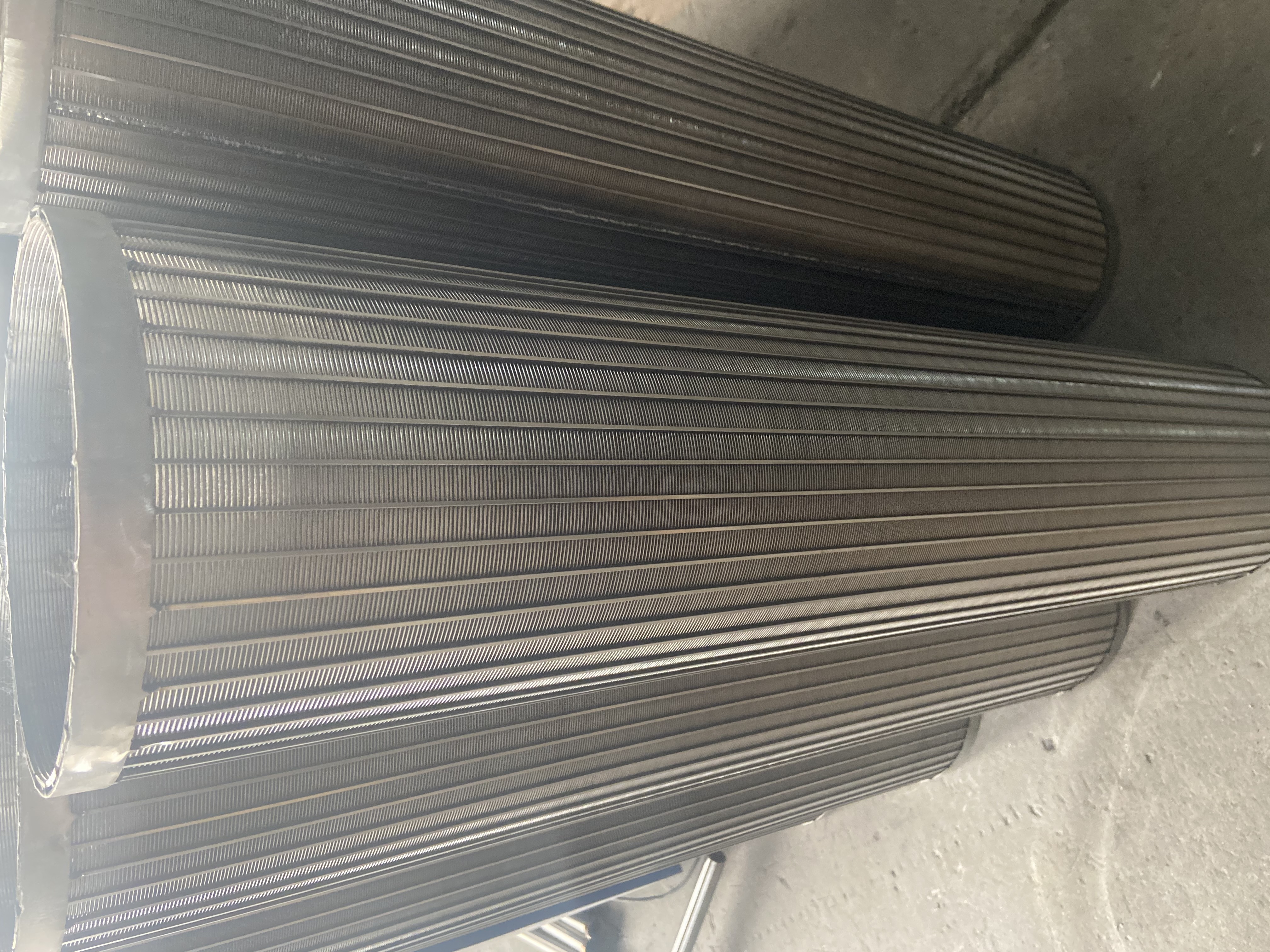 2023 sanxing//Screen Pipe Casing Slotted Liner Wedge Wire screen pipe For Water Filter Pipe