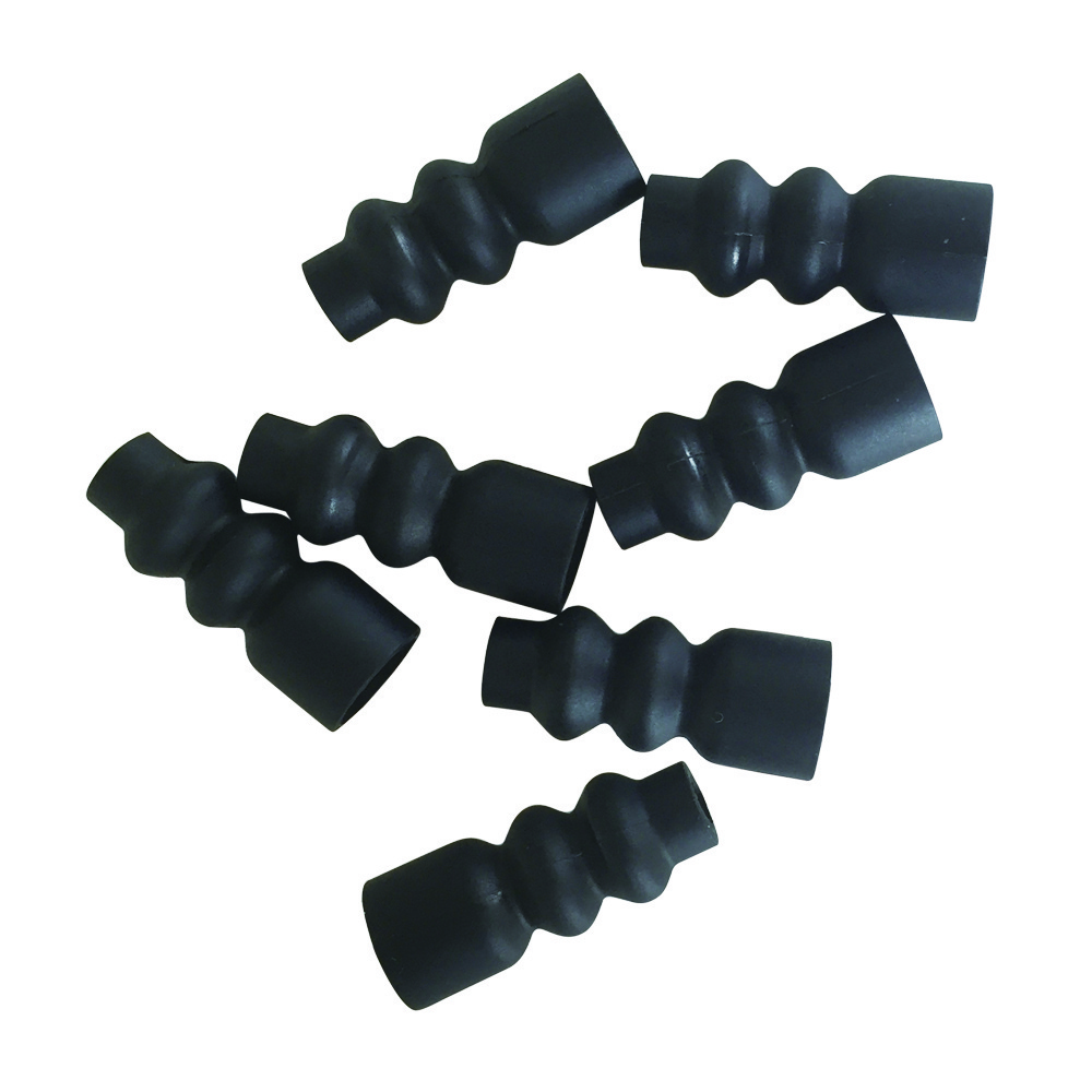 Custom flexible Silicone rubber EPDM corrugated bellow hose bushing