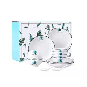 Chinese Traditional Upscale Serving Dish Appetizer Plates Set For crockery items and utensils