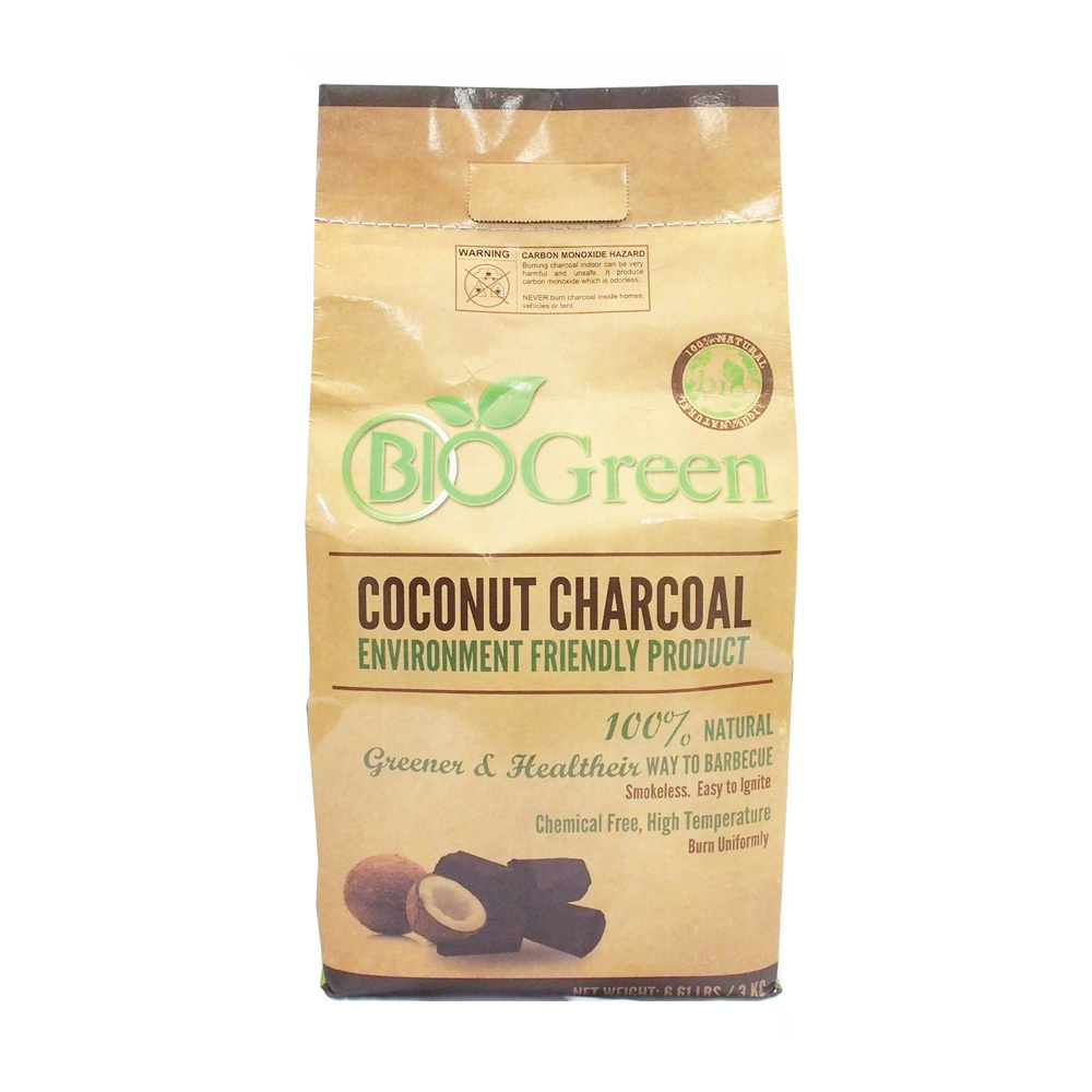 100% Natural Chemical Free Biodegradable Coconut Shell Charcoal For Barbecue With Stick Shape Black Charcoal