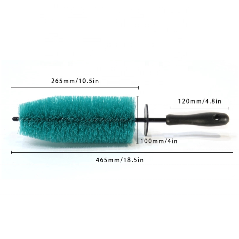 18 inch Car Wash Brush Kit Soft Fiber Cleaning Detailing Washing Products For Cars Washer Care Rim Tire Wheel Hub Tyre Cleaner