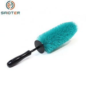 18 inch Car Wash Brush Kit Soft Fiber Cleaning Detailing Washing Products For Cars Washer Care Rim Tire Wheel Hub Tyre Cleaner