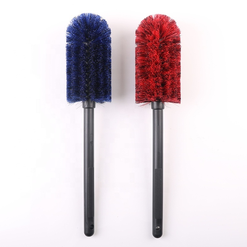 Long Handle Detailing Brush 16 inch Car Tire Wheel Hub Washing Cleaning Brush For Car Care