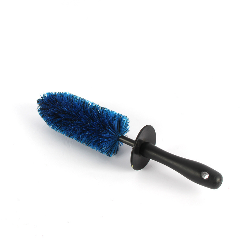 USA Japan POP Blue 3 Piece Set Soft PP high density Bristles Car Details Long handle Wheel Tire Hub serviceable Brush Detailing