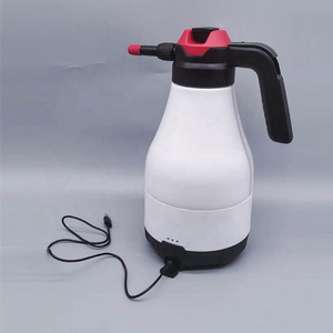 2 In 1 Handheld Manual Cleaning Pressure Electric Foam Sprayer Car Foam Blaster Usb Charge  Battery Car Sprayer