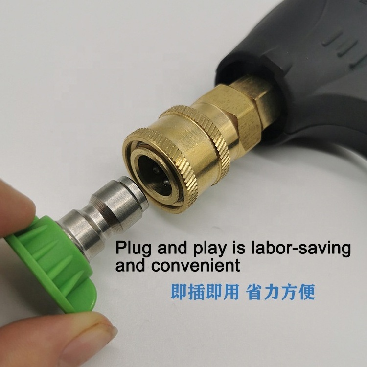 Various specifications sizes High Pressure Car Cleaning washing spray water Gun Steel Brass Plastic garden Pressure Washer Kit