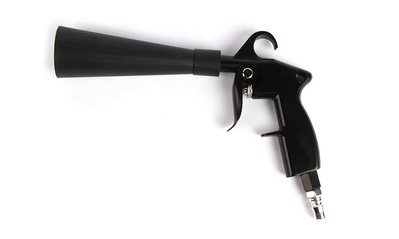 Black Tornado Foam Gun Aluminum Car Washing Gun High Pressure  Interior Air Blowing Dust car Wash Spray Car Cleaning Gun