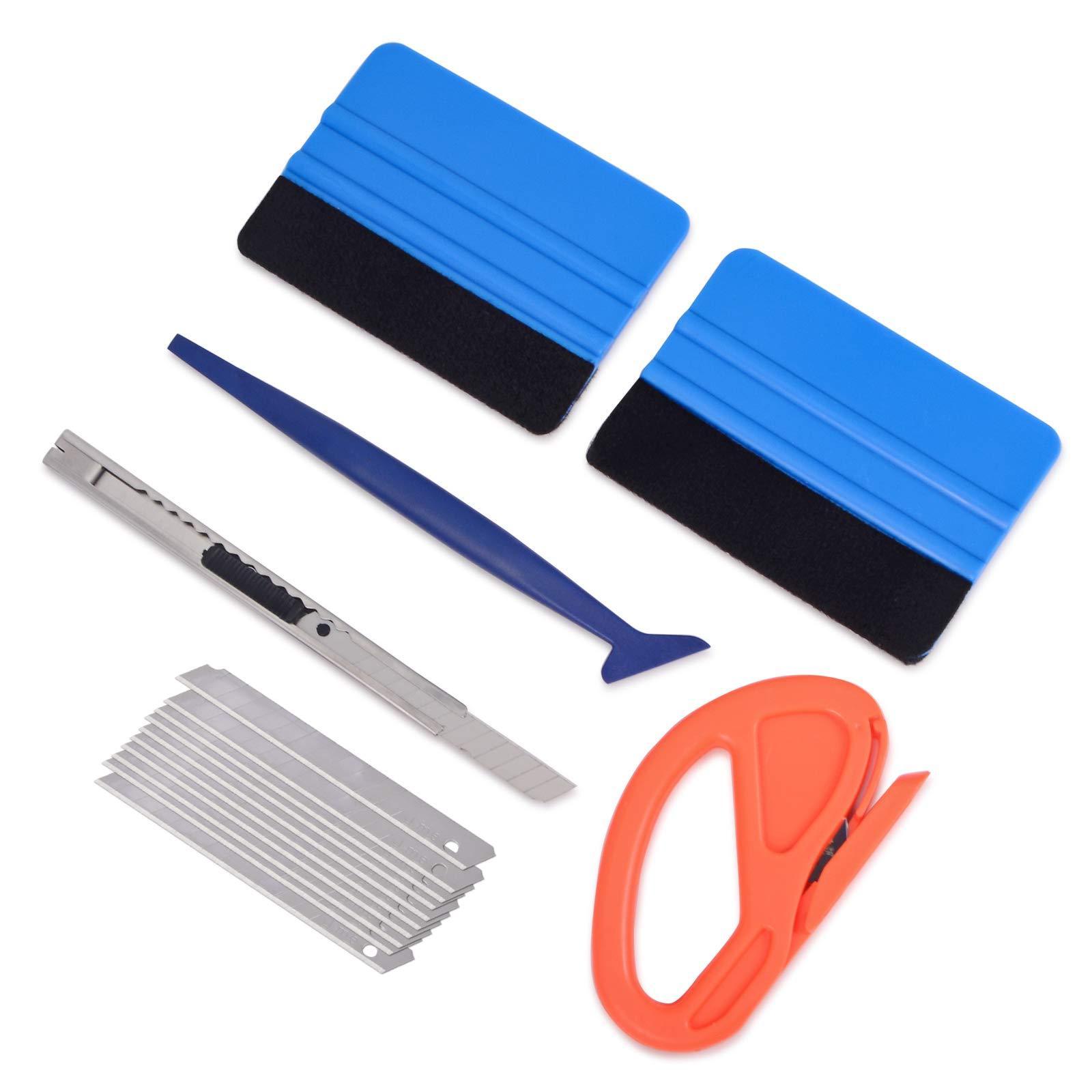 Vehicle Vinyl Wrap Tool Kit Window Tinting carbon fiber wrap squeegee car wrap vehicle lettering graphics decals sign making