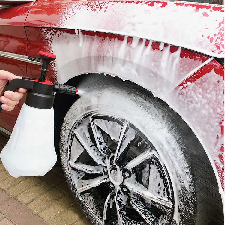 Auto Fan-shaped high-pressure cleaning watering can 2L Car Washing Detailing Lance Home Garden Handheld Foam Sprayer