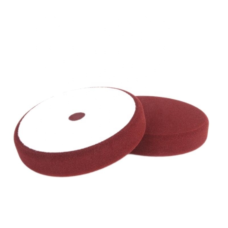 6.5 Inch Round Polishing Waxing Sponge Pad Tool Cutting Finishing Pads For Car Washer Care Buffing Detailing RO Polishers Foam