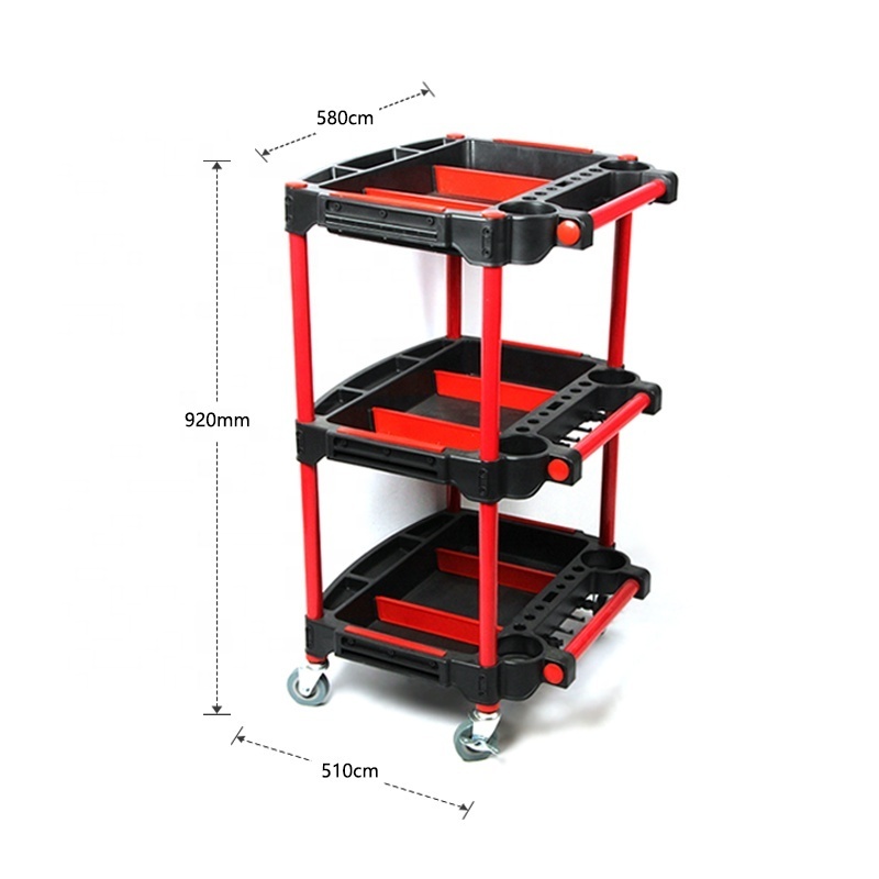 Wholesale Car Working Trolley With Wheel Car Care Construction Equipment Detailing Garage Tools For Car Repair