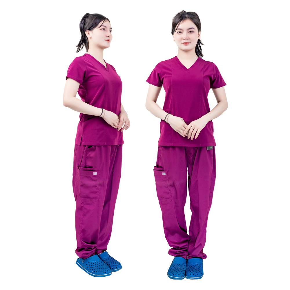 Medical scrubs Men & women wholesale sets nursing uniform with customize logo Private label FMF VN Verified Manufacturer clothes