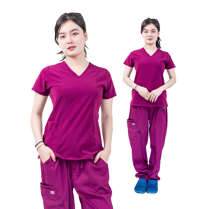 Medical scrubs Men & women wholesale sets nursing uniform with customize logo Private label FMF VN Verified Manufacturer clothes