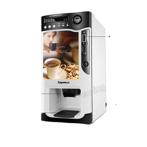 Fully automatic street tea and coffee hot chocolate vending machine