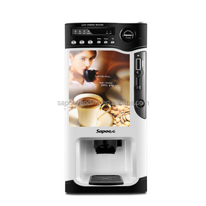 Automatic Coffee Dispenser Vending Commercial Hot Coffee Vending Machine for sale