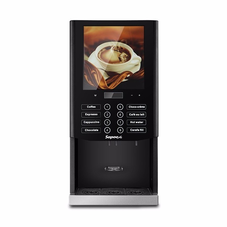 European Espresso Coffee Machine Automatic Instant Coffee Machine Professional Mix Coffee Dispenser for Sale