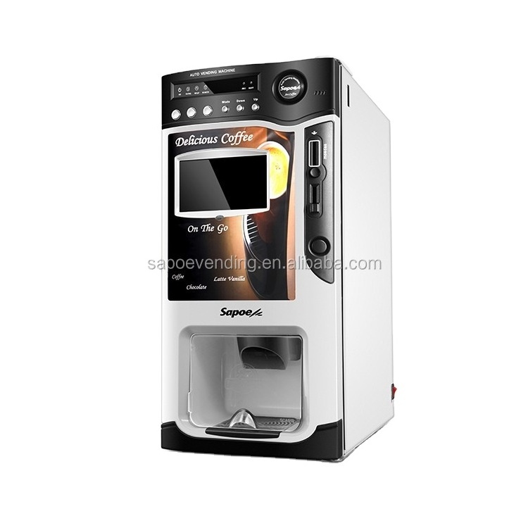 Tabletop Coffee Vending Machine fully Automatic Coffee Machine Vending vending machine for coffee with 7