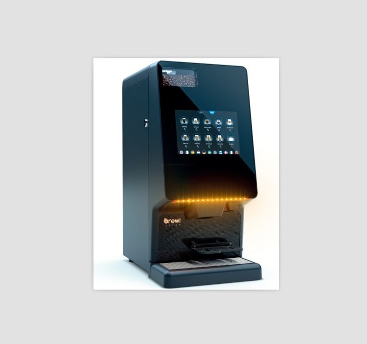 Brewi Eligo fully automatic touch screen B2C coffee machine for sale