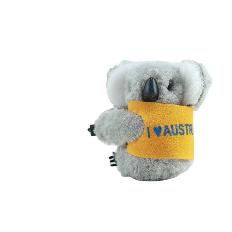 Q version of the cute koala doll little girl scratch clip hairpin plush koala clip plush toys