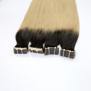 Wholesale price human hair new colors tape hair extensions from Vietnam with high quality hair material