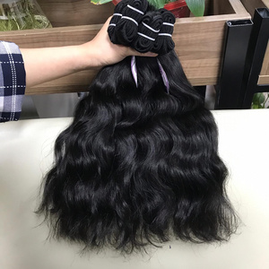 Virgin Hair Vendors  raw Vietnamese  human hair bundles natural wavy hair for full head wholesale price OEM ODM