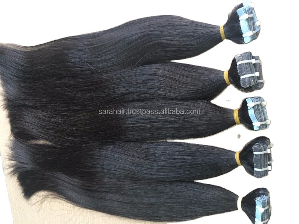 Wholesale price human hair new colors tape hair extensions from Vietnam with high quality hair material