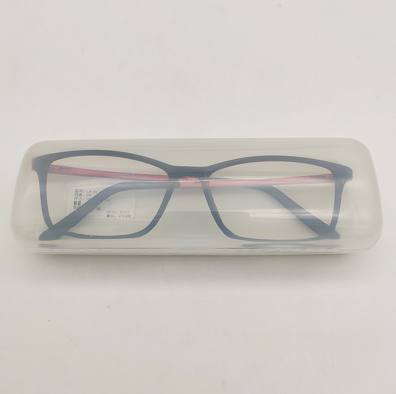 Wholesale Custom Reading Glasses Case Clear Plastic Eyeglass Case