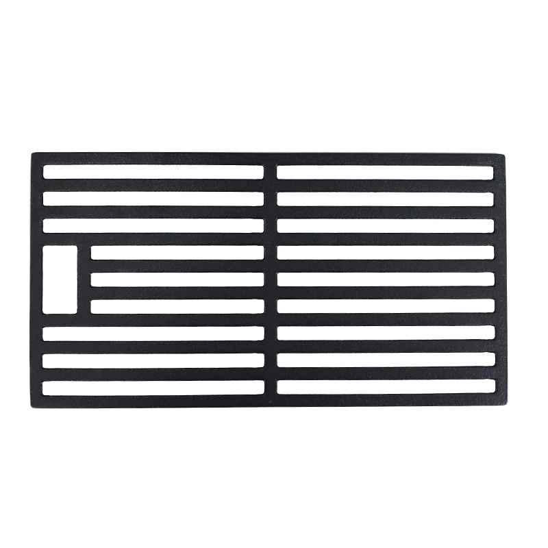 16'' Portable Porcelain Cast Iron Grill Grate Replacement Parts for Weber