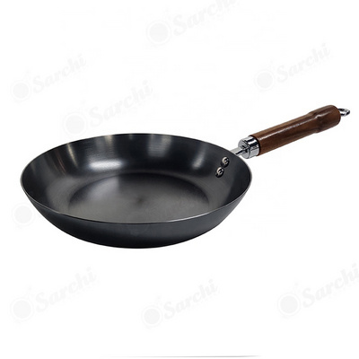 Healthy Safe Cookware Carbon Steel Pan 10 Inch Skillet Omelette Pan Cooking Frying Pans