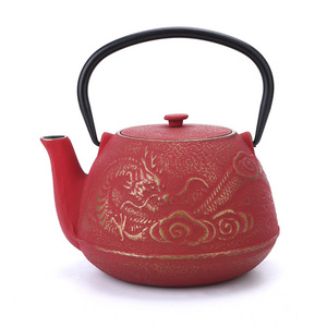 New Customized Enamel Cast Iron Teapot Cast Iron Tea Kettle