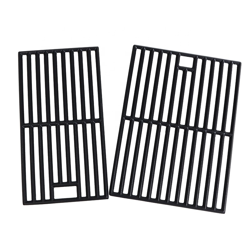 16'' Portable Porcelain Cast Iron Grill Grate Replacement Parts for Weber