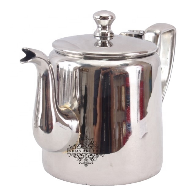 High Quality Steel Premium Tea Set|1 Milk Pot 1 Tea Pot 1 Sugar Pot At Wholesale Price Steel Premium Tea Set|1 Milk Pot 1 Teapot