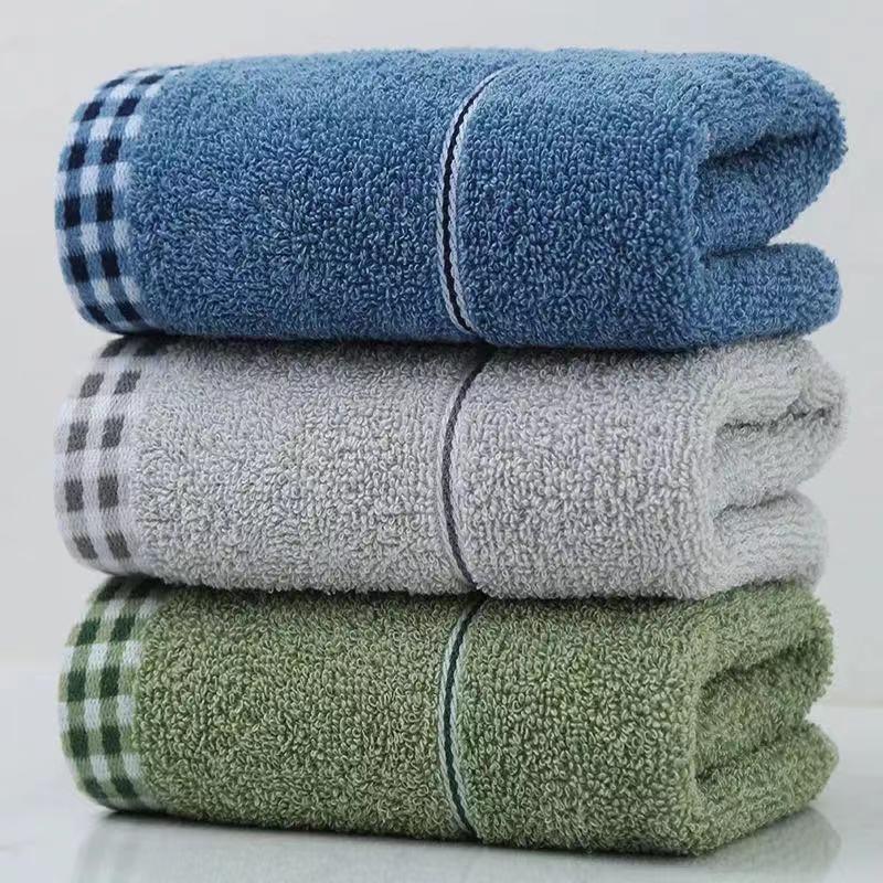 Custom Large Hotel Spa Bathroom Face Towel   Luxury Cotton Washcloths  Feel Fingertip Towels