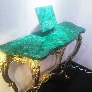 customized malachite green stone agate tables