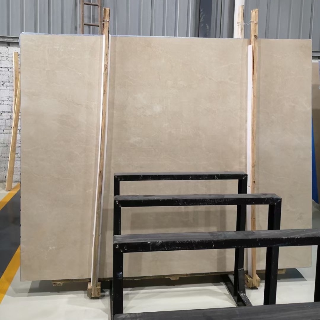 Good Quality Spanish Crema Marfil marble tiles and slabs