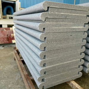 Grey Granite Swimming Pool Edge Bullnose Coping Tile