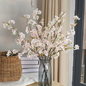 Artificial Cherry Blossom Branch For Wedding Decoration Hanging Cherry Blossom Branch