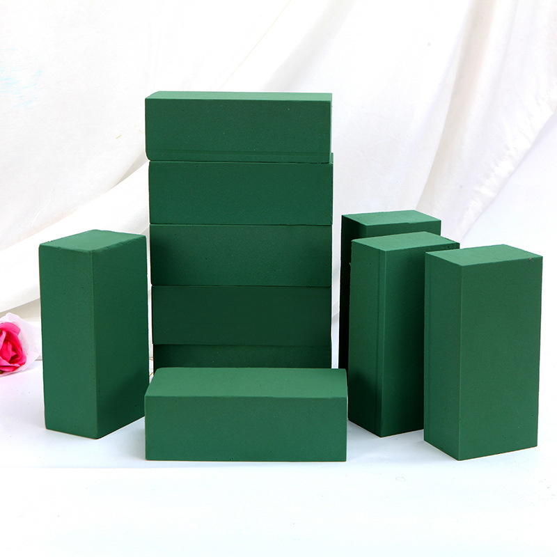 High quality floral foam bricks Flower Arrangement mud block green foam flower Fixing foam