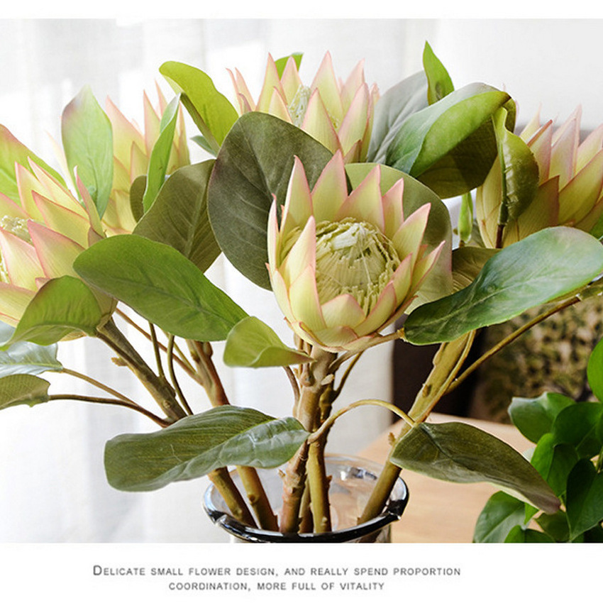 Giant  Artificial Flower Artificial  King Protea Flower