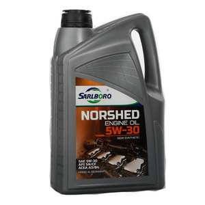 Brand name: Sarlboro- Norshed Semi Synthetic Lubricating Oil 5W-30 German oil