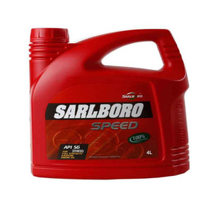 Auto lubricants: SARLBORO brand second-generation SPEED series car engine oil, API SG SAE 5w30 10w30 15w40 20w50 motor oil