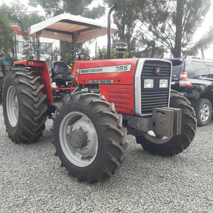 MF tractor farm equipment 4WD used Massey Ferguson 385/290  Used Wheel Tractor from FRANCE shipping worldwide