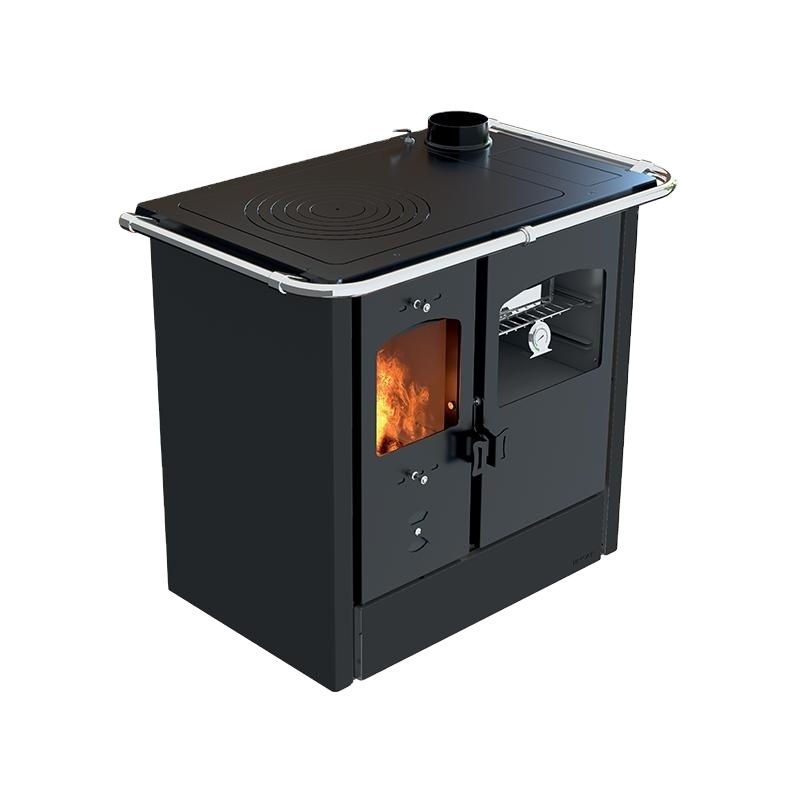 European style small wood pellet stoves for sale stufa a pellet with low price 215 kg Weight and 1010*760*550 mm