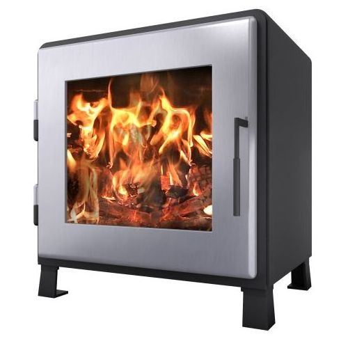 12KW High quality bend pellet stove with double doors wood burner low ash wood burning fireplaces stove