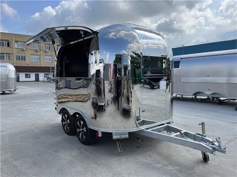 Hot sales Mobile Food Trailer Street Mobile Food Cart EPA approved Factory Mobile Food Truck for Sale Steel American