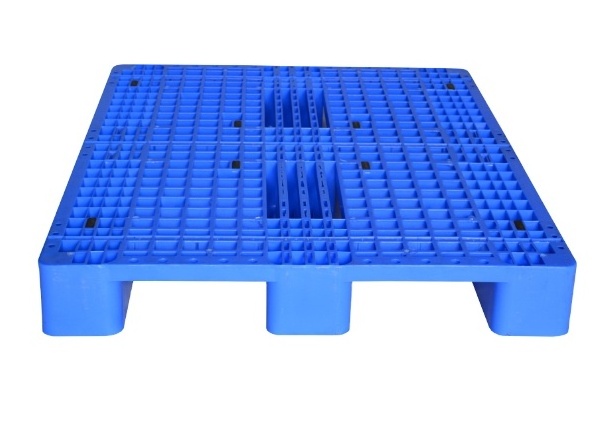 4-way forklift access anti slip 3 legs heavy duty strong deck hdpe euro pallet plastic 100 120 for warehouse racking