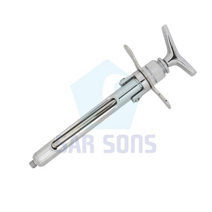 Dental Cartridge Syringe Crutch Handle 2.2 ml Surgical Instruments Sar Sons Sugrical