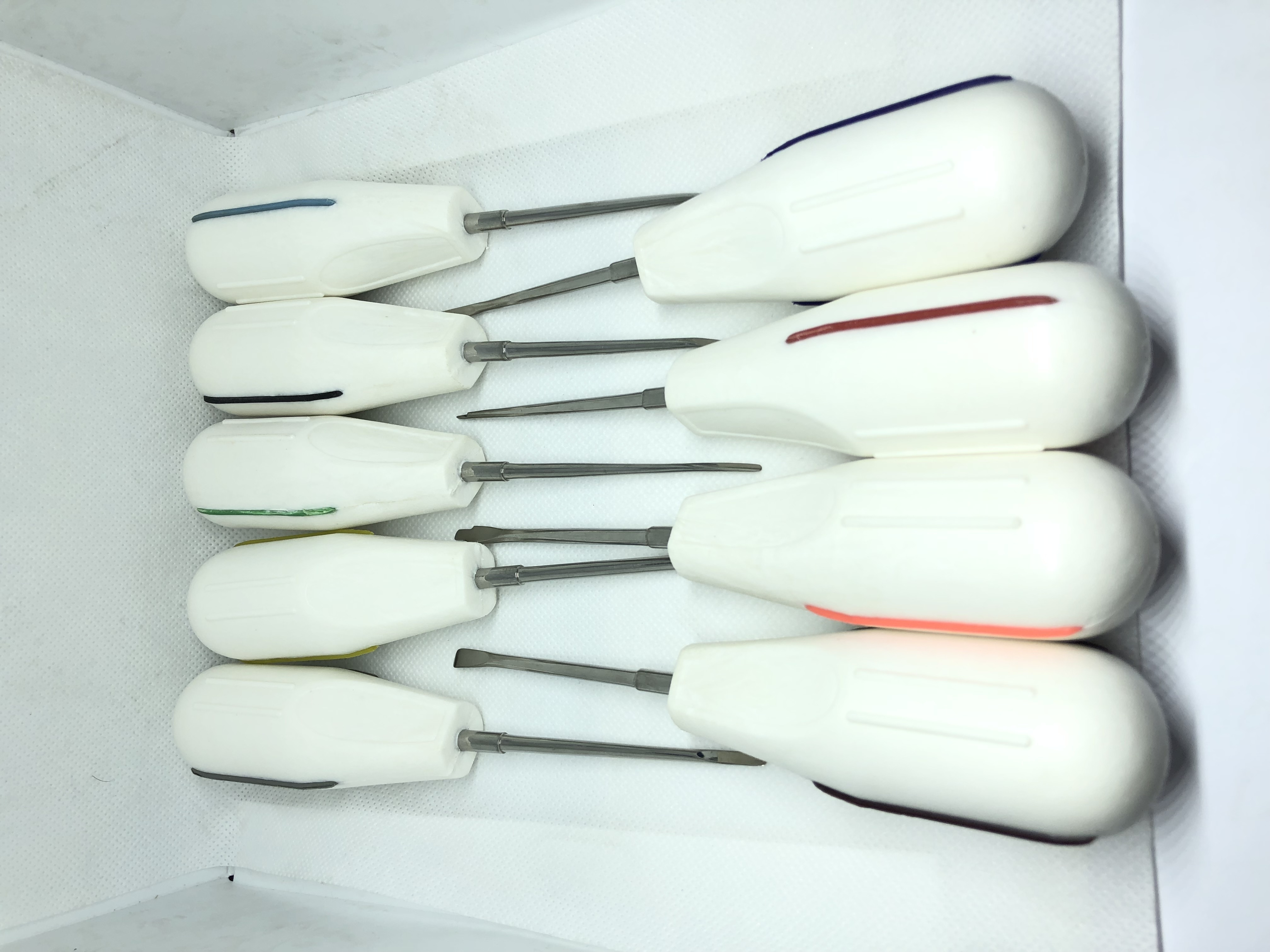 Dental Root Elevator Dental Instruments Dental Elevators 9 pcs Orthodontic Root Elevator Set surgical instruments