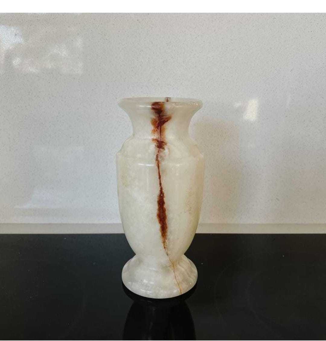 Onyx Flower Vase Garden Decor Home Decorative Flower pot  Luxury beautiful nature onyx marble flower vase